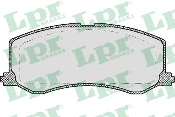 Тормозні колодки LPR 05P522