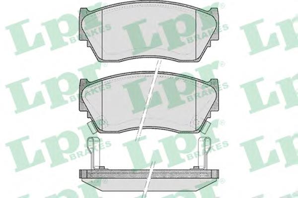 Тормозні колодки LPR 05P520