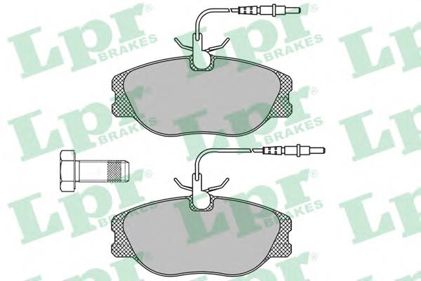 Гальмівні колодки LPR 05P498 ціна, від 20.21 USD