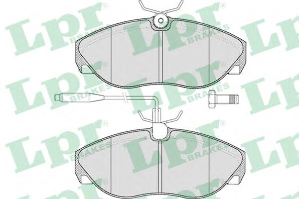 Тормозні колодки LPR 05P493