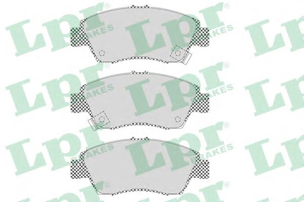 05P564 LPR Передні гальмівні колодки
