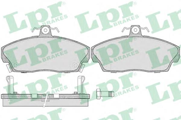 Передні тормозні колодки 05P430 LPR