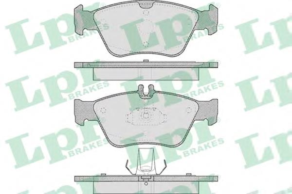 Гальмівні колодки LPR 05P409 ціна, від 18.17 USD