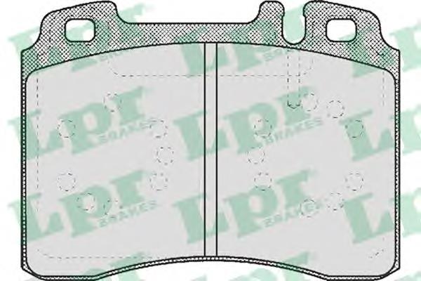 Передні тормозні колодки 05P423 LPR