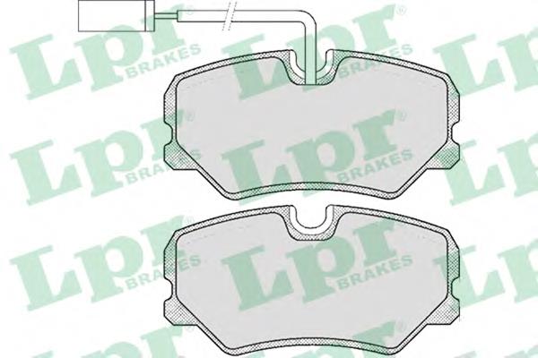 05P421 LPR Передні гальмівні колодки