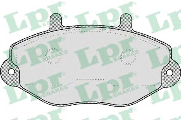 05P482 LPR Передні гальмівні колодки
