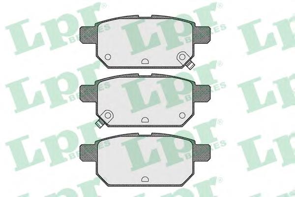 Купити 05P1571 LPR Задні колодки