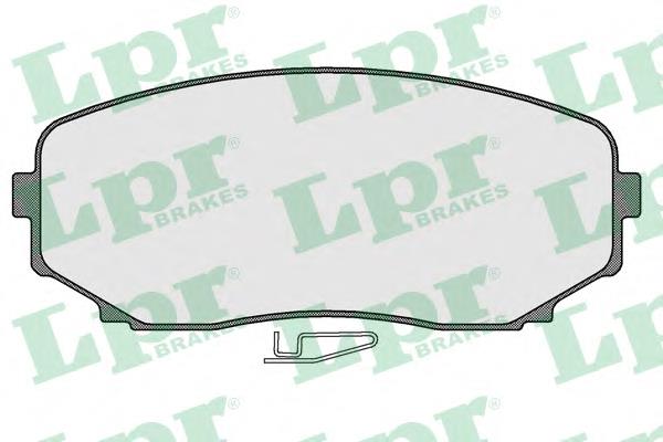 Гальмівні колодки LPR 05P1573 ціна, від 22.45 USD