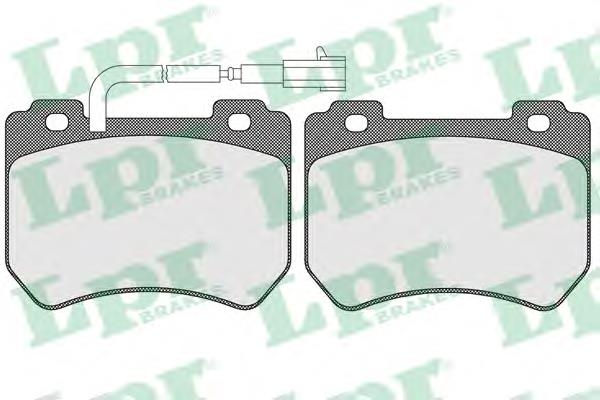 Гальмівні колодки LPR 05P1552 ціна, від 30.58 USD