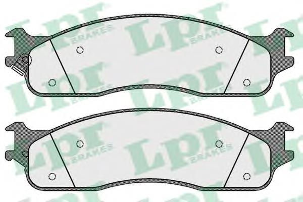 Купити 05P1478 LPR Колодки гальмівні передні, дискові