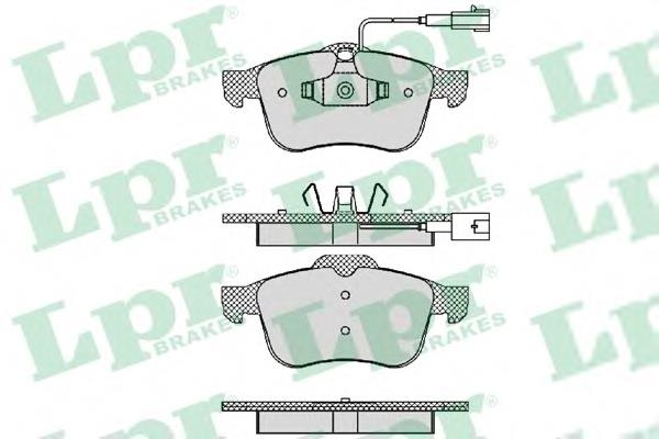 Тормозні колодки LPR 05P1470
