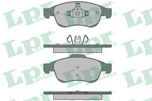 Тормозні колодки LPR 05P1493