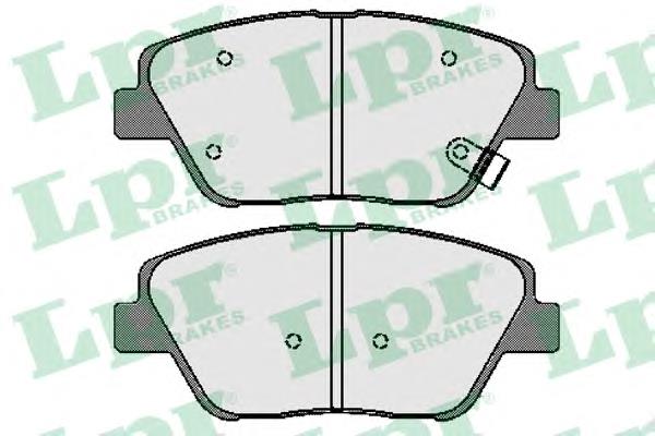 Гальмівні колодки LPR 05P1736 ціна, від 21.75 USD