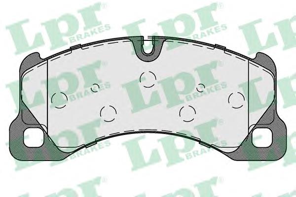 Гальмівні колодки LPR 05P1738 ціна, від 51.15 USD