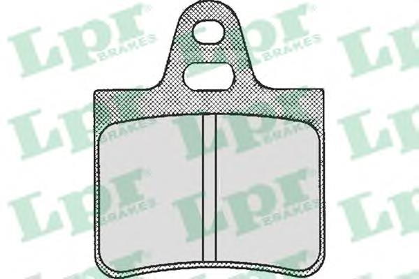 Задні гальмівні колодки 05P194 LPR