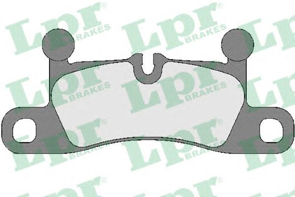 Задні дискові колодки LPR 05P1755