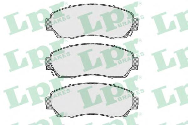 05P1634 LPR Передні гальмівні колодки