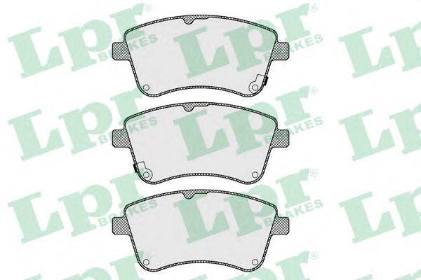 Купити 05P1623 LPR Колодки гальмівні передні, дискові