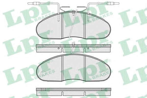 Тормозні колодки LPR 05P976