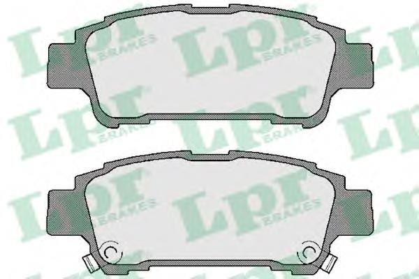 Задні гальмівні колодки LPR 05P996 ціна, від 17.69 USD