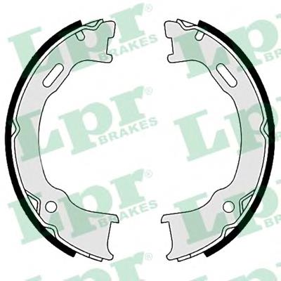Колодки стоянкового гальма LPR 09560