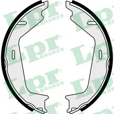 Колодки ручника 08260 LPR