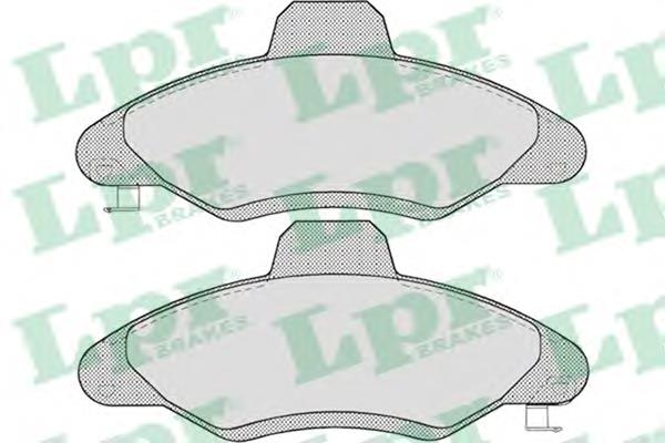 Тормозні колодки LPR 05P717