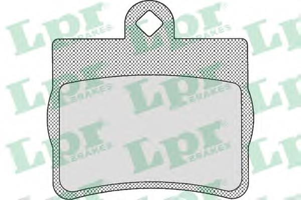 Купити 05P725 LPR Задні колодки