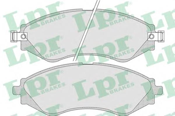 Тормозні колодки LPR 05P729
