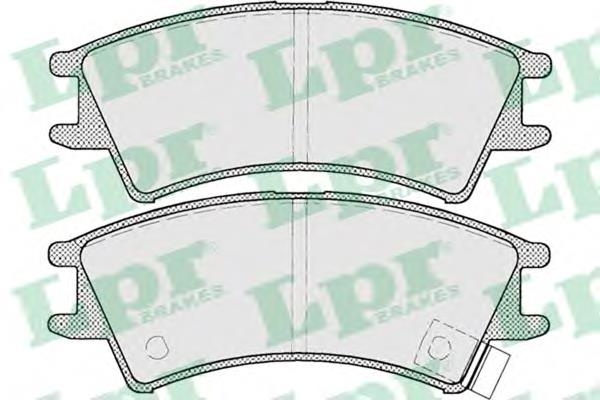 Тормозні колодки LPR 05P695