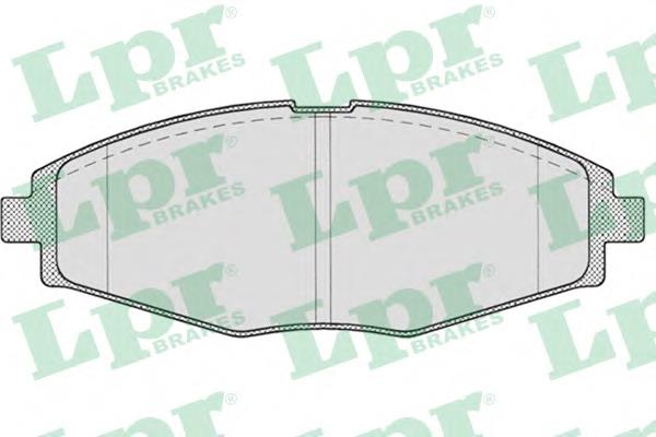 Тормозні колодки LPR 05P693