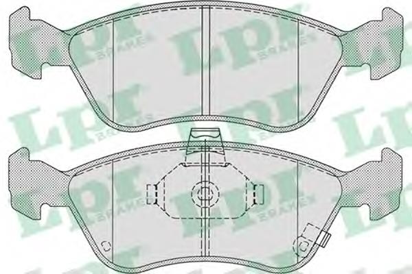 Тормозні колодки LPR 05P709