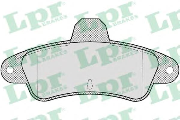Купити 05P714 LPR Задні колодки
