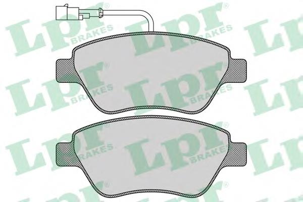 Тормозні колодки LPR 05P763