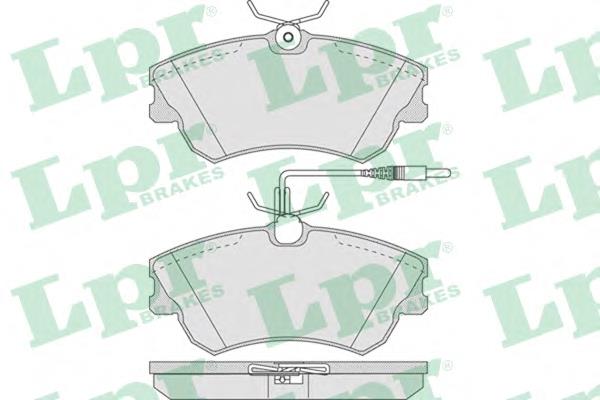 Гальмівні колодки LPR 05P750 ціна, від 23.92 USD