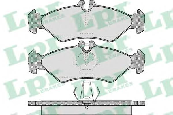 Задні гальмівні колодки LPR 05P609 ціна, від 15.40 USD