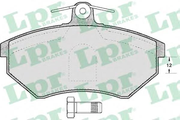 Тормозні колодки LPR 05P600