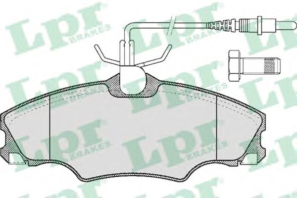Тормозні колодки LPR 05P619