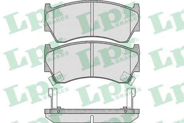 Гальмівні колодки LPR 05P617 ціна, від 14.02 USD