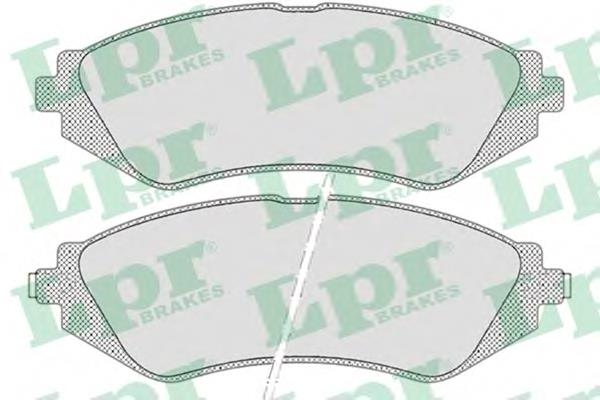 Тормозні колодки LPR 05P682