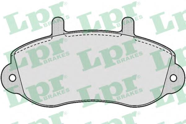Гальмівні колодки LPR 05P663 ціна, від 18.94 USD