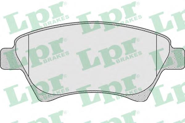 Передні тормозні колодки 05P911 LPR
