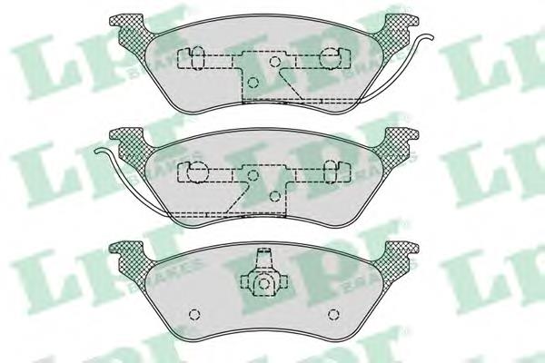 Задні гальмівні колодки LPR 05P912 ціна, від 28.77 USD