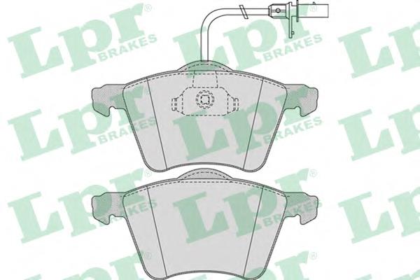 Передні тормозні колодки 05P975 LPR