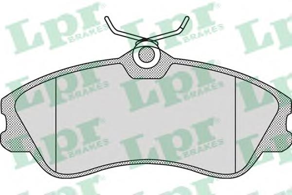 Передні тормозні колодки 05P950 LPR