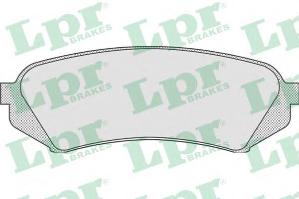 Купити 05P835 LPR Задні колодки