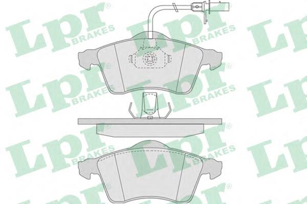 Гальмівні колодки LPR 05P787 ціна, від 18.32 USD