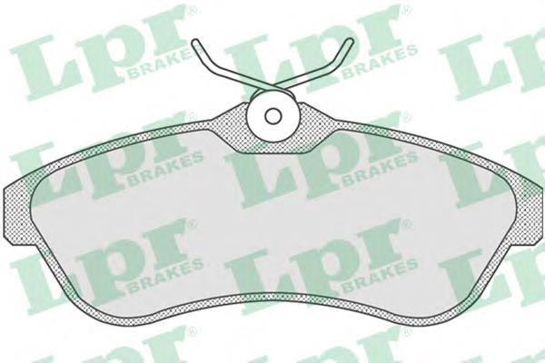 Купити 05P806 LPR Колодки гальмівні передні, дискові
