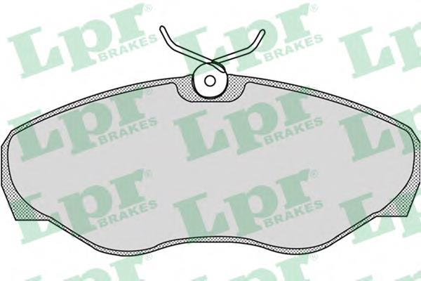 Купити 05P869 LPR Колодки гальмівні передні, дискові