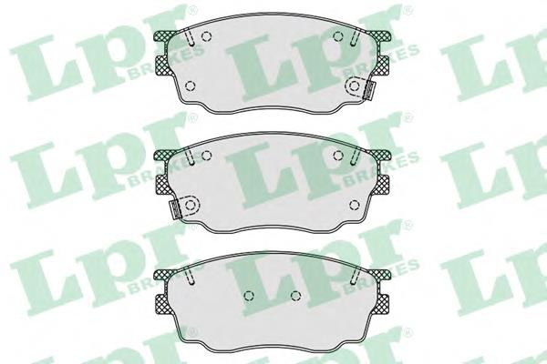 Гальмівні колодки LPR 05P877 ціна, від 15.75 USD